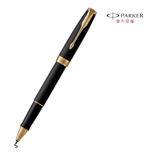 【PARKER】新卓爾系列 霧黑金夾鋼珠筆(1931518)
