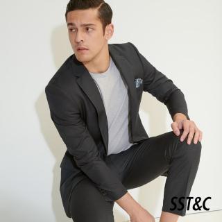 【SST&C 最後65折】藏青色修身西裝外套0112103007