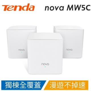 【Tenda 騰達】nova MW5C AC1200 Mesh(透天專用分享器 穿牆高穿透)
