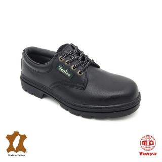 Toping 專業安全鞋｜皮革製歐規鋼頭安全鞋P028黑/尺寸6-12-重工業/工地營造業