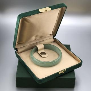 【AndyBella】墨玉綠珠寶盒(玉鐲手環盒)