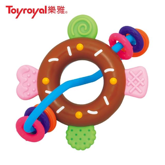 【Toyroyal 樂雅】甜甜圈搖鈴