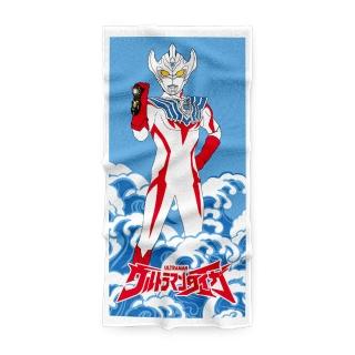 【超人力霸王 Ultraman】100%純棉浴巾 大河 61x112cm(正版授權 無毒染料 快乾面料)