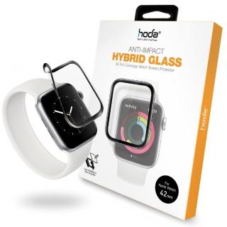 【hoda】Apple Watch S3 38mm/42mm 3D曲面類玻璃保護貼(附貼膜神器)