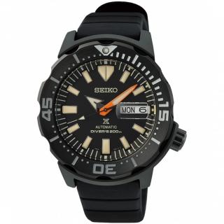 【SEIKO 精工】PROSPEX黑潮系列 專業200米潛水機械錶-42.4mm 畢業 禮物(4R36-10L0C/SRPH13K1)