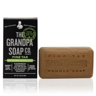 【Grandpa Soaps 神奇爺爺】Grandpa 神奇爺爺 神奇妙松焦油護膚皂 3.25 oz(有效舒緩各種肌膚問題)