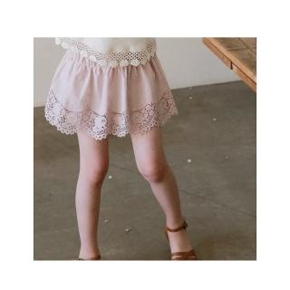 【FLO】韓國童裝 蕾絲花邊褲裙 短裙(女童 兒童 夏裝)