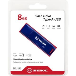 【SEKC】SEU225 8GB USB2.0 隨身碟(10入)