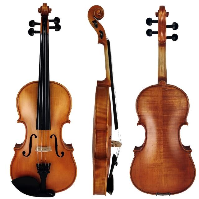 【SEKWANG】SVN-500雲杉實木虎紋小提琴-4/4嚴選烏木配件/具備微調器/全套配件(SVN-500雲杉實木虎紋小提琴)