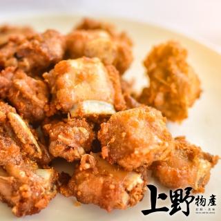 【上野物產】無骨香酥排骨酥7包(300g±10%/包 台灣豬)