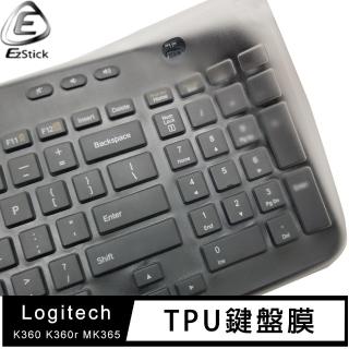 【Ezstick】羅技 Logitech K360 K360r MK365 高級TPU鍵盤保護膜 鍵盤膜(鍵盤膜)