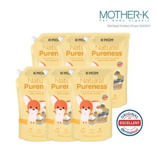 【MOTHER-K】有機植萃嬰幼兒柔軟精 6入/箱(袋裝)