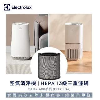 【Electrolux 伊萊克斯】極適家居500/Flow A4系列 UV空氣清淨機專用濾網組HEPA13級(EFFCLN4)