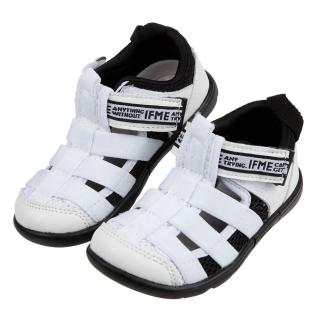 【布布童鞋】日本IFME白色和風兒童機能水涼鞋(P1L712M)