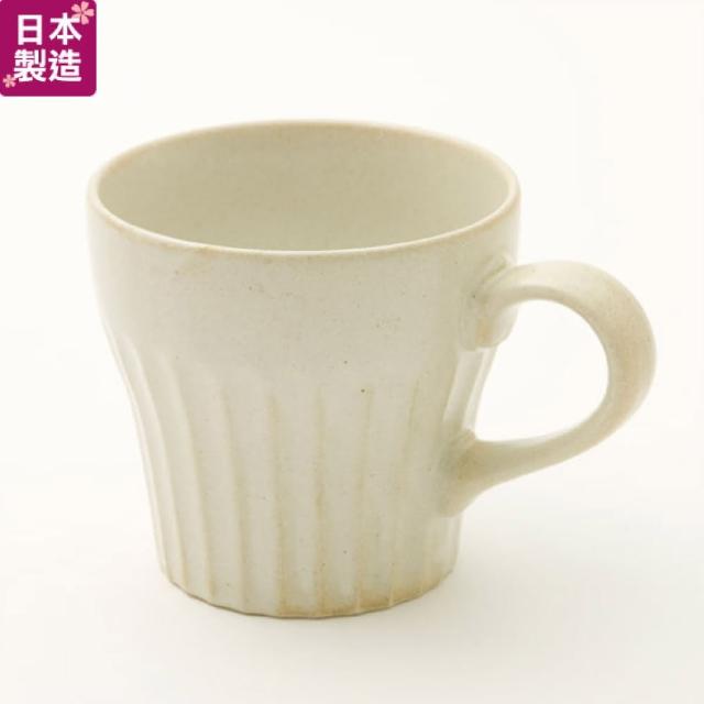 【NITORI 宜得利家居】日本製 輕量馬克杯 篠木 白釉(篠木)