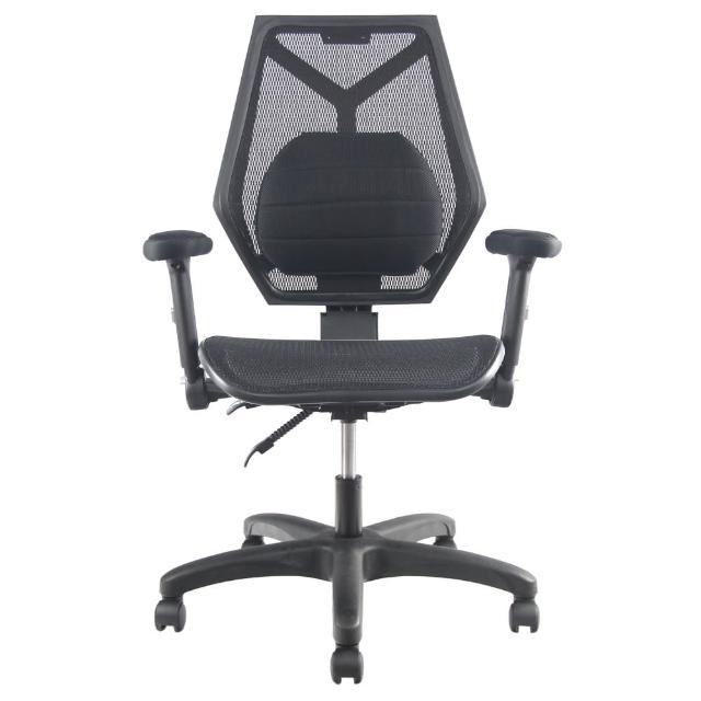 【DR. AIR】升降椅背人體工學透氣辦公網椅(台灣製造品質保證)