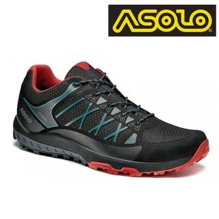 【ASOLO】男款 GTX 低筒越野疾行健走鞋 Grid GV A40500/A392(防水透氣、輕便、黃金大底、休閒)