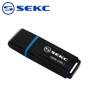 【SEKC】128GB USB3.1 Gen1高速隨身碟SDU50(爵士黑)