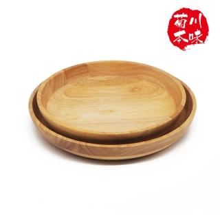 【菊川本味】橡膠木盤-弧邊-小(弧邊木盤 木質盤 木餐盤 木圓盤 木碗 木質 木製)
