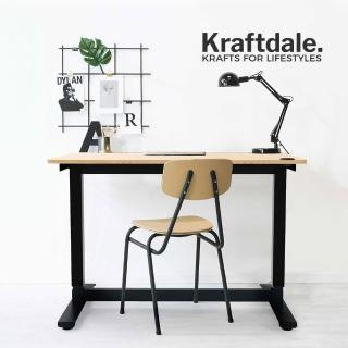 【Kraftdale】ERGOEZ LIGHT 電動升降桌(人體工學書桌 升降桌 成長書桌 電腦桌 電競桌)