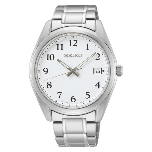 【SEIKO 精工】簡約經典藍寶石鏡面腕錶(6N52-00F0S/SUR459P1)