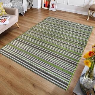 【Ambience】比利時Brighton 平織地毯(綠色 140x200cm)