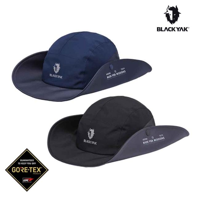 【BLACK YAK】GORE YAK防水圓盤帽[黑色/海軍藍]BYAB1NAH02(韓國春夏 GORE-TEX 圓盤帽 防水圓盤帽)