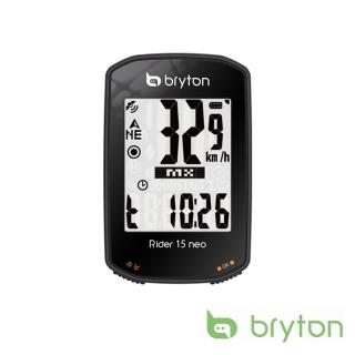 【BRYTON】Bryton Rider 15neoE GPS自行車智慧訓練記錄器(黑)