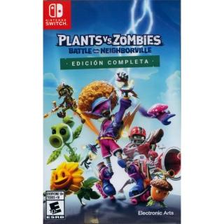【Nintendo 任天堂】NS Switch 植物大戰殭屍：和睦小鎮保衛戰 完整版 中英日文美版(Plants vs. Zombies)