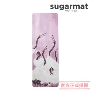 【加拿大Sugarmat】頂級TPE瑜珈墊 5mm 舞鶴人生(紫色 Pink Lavender)