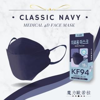 【久富餘】KF94韓版4層立體成人醫療口罩-雙鋼印-魔力歐若拉(10片/盒)