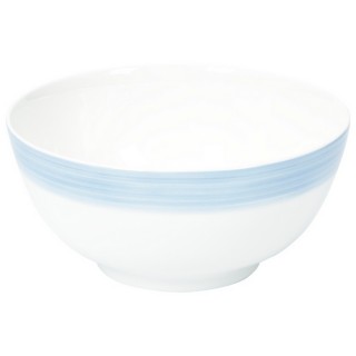 【NITORI 宜得利家居】圓碗 飯碗 骨瓷 藍 18cm(骨瓷 圓碗 飯碗)