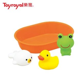 【Toyroyal樂雅 官方直營】歡樂洗澡組-橙