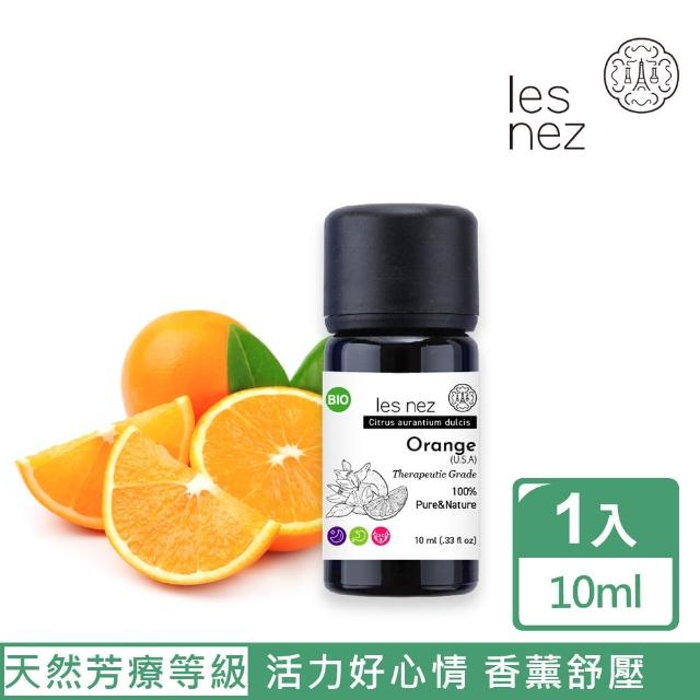 【Les nez 香鼻子】天然單方加州甜橙純精油 10ML(天然芳療等級)