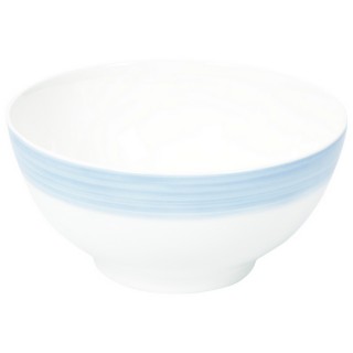 【NITORI 宜得利家居】圓碗 飯碗 骨瓷 藍 16cm(骨瓷 圓碗 飯碗)