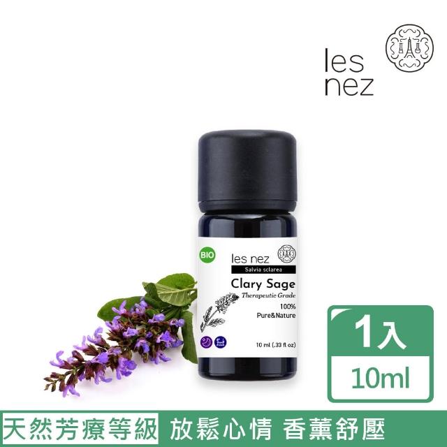 【Les nez 香鼻子】天然單方快樂鼠尾草純精油 10ML(天然芳療等級)