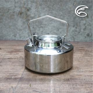 【ADISI】原野不銹鋼茶壺 AC565018 1L(戶外露營、聚會、不鏽鋼、導熱性佳)