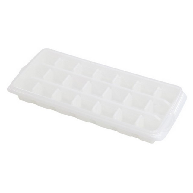 【NITORI 宜得利家居】製冰盒 21格加蓋 白色 P5-0071