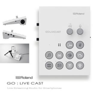【ROLAND 樂蘭】GO-LIVE-CAST/手機平板直播介面/原廠公司保固貨(roland-GO-LIVE-CAST)