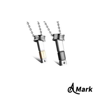【A MARK】永恆的愛可拆戴設計鈦鋼項鍊(2色任選)