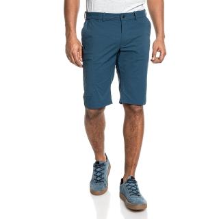 【Schoffel】男排汗透氣抗UV短褲 / 1SL20-23268-藍(都會休閒款、多口袋設計)