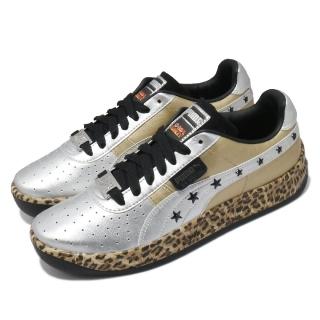 【PUMA】休閒鞋 GV Special Leopard 男鞋 豹紋 金屬 科技感 穿搭推薦 皮革 金 銀(37275201)