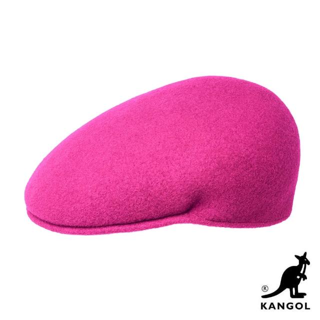 【KANGOL】504 WOOL鴨舌帽(粉紅色)