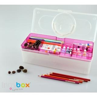 【livinbox 樹德】TB-302月光系列手提箱 2入組(小物收納/繪畫用品收納/兒童/美勞用品)