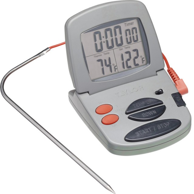 【KitchenCraft】Taylor探針計時溫度計(烘焙測溫 料理烹飪 電子測溫溫度計時計)