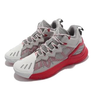 【adidas 愛迪達】籃球鞋 D Rose Son Of Chi 男鞋 愛迪達 避震 包覆 運動 明星款 球鞋 灰 紅(GW7651)