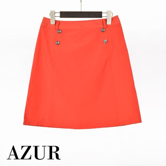 【AZUR】英倫學院風A字短裙