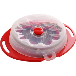 【Premier】扣式蛋糕野餐盒 紅22cm(保鮮盒)