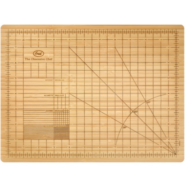 【KitchenCraft】Fred竹製測量砧板 長方(切菜 切菜砧板)