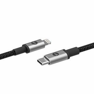 【mophie】MFi認證 180cm USB-C To Lightning PD編織快速充電傳輸線